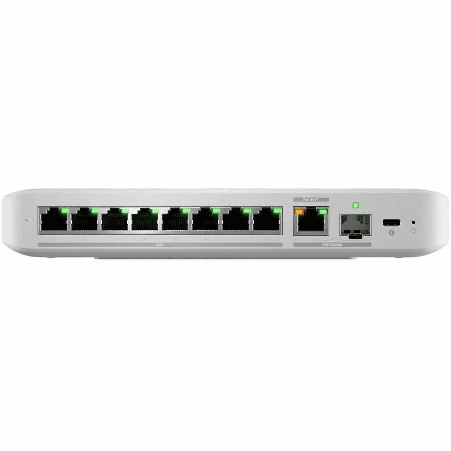 Ubiquiti Inc. USW-Flex-2.5G-8 Flex Ethernet Switch – 10 Gigabit LAN with 9 Ports and SFP+ Uplink