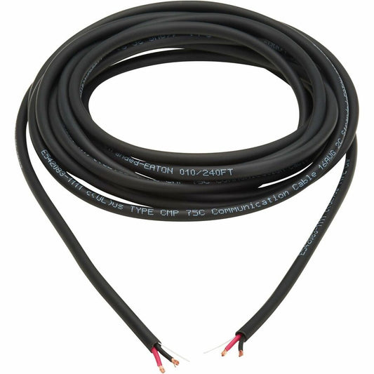 Eaton Tripp Lite Series 2-Conductor 16 AWG Plenum Rated Speaker and Control Wire, 250 ft
