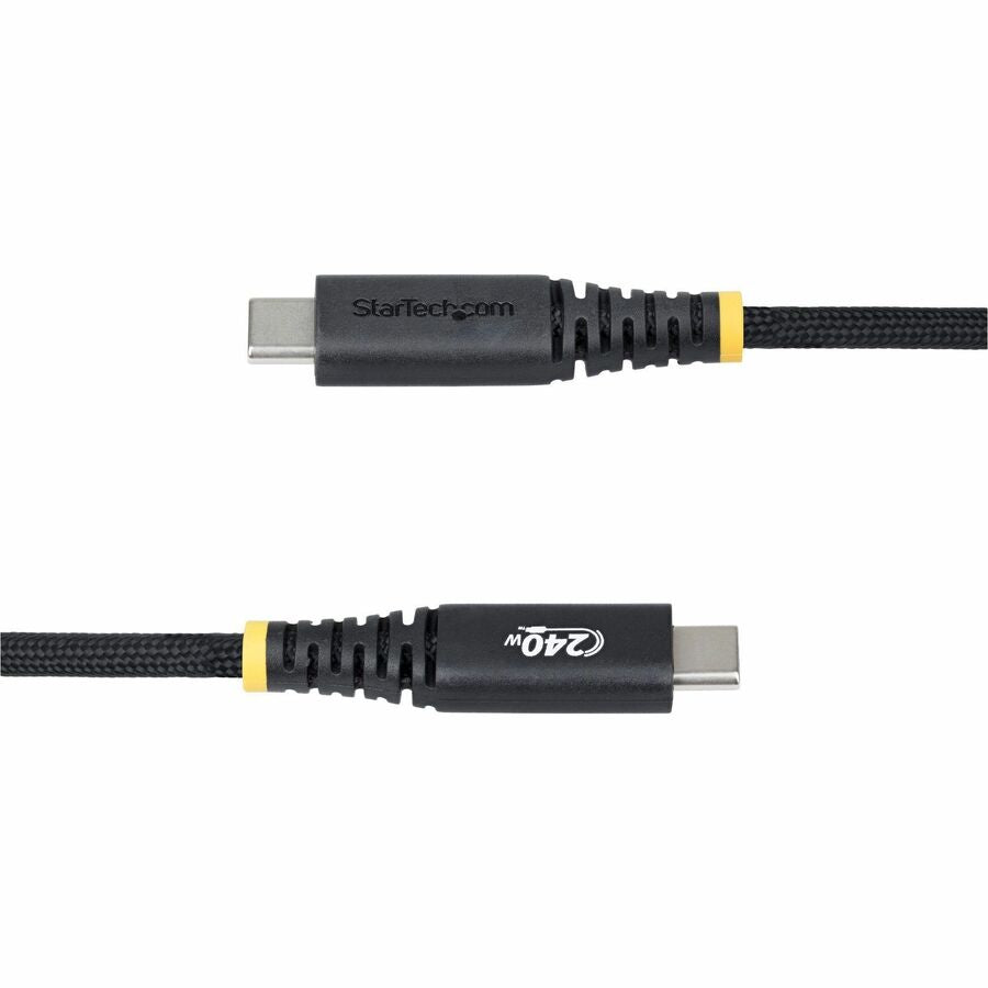 StarTech.com 10ft USB-C Charging Cable with Side Screw Locking for High-Power Devices