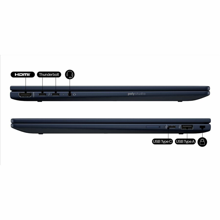 HP EliteBook X Flip G1i 14" Notebook Next Gen AI PC - WUXGA - 1920 x 1200 - (Intel Core Ultra 7 268V Octa-core (8 Core) - 32 GB Total RAM - 32 GB On-board Memory - 1 TB SSD - Smart Buy