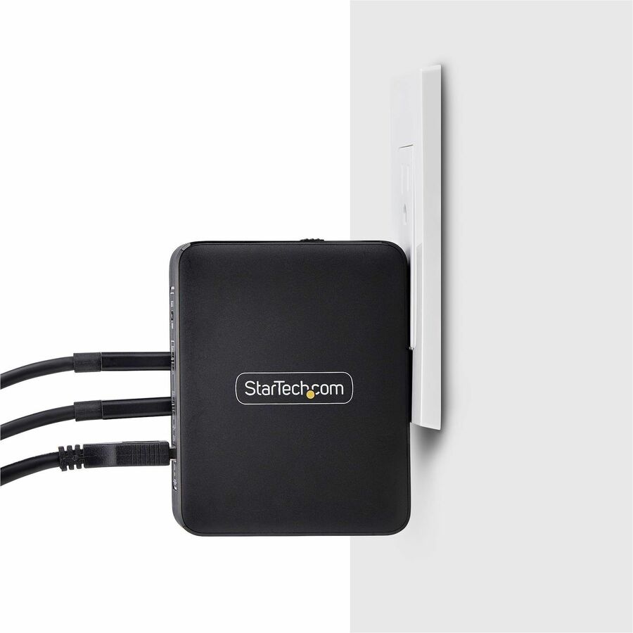 StarTech.com 140W USB-C GaN Wall Charger with 3 USB-C and 1 USB-A Ports for MacBook, Dell, Samsung Devices