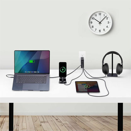 StarTech.com 140W USB-C GaN Wall Charger with 3 USB-C and 1 USB-A Ports for MacBook, Dell, Samsung Devices