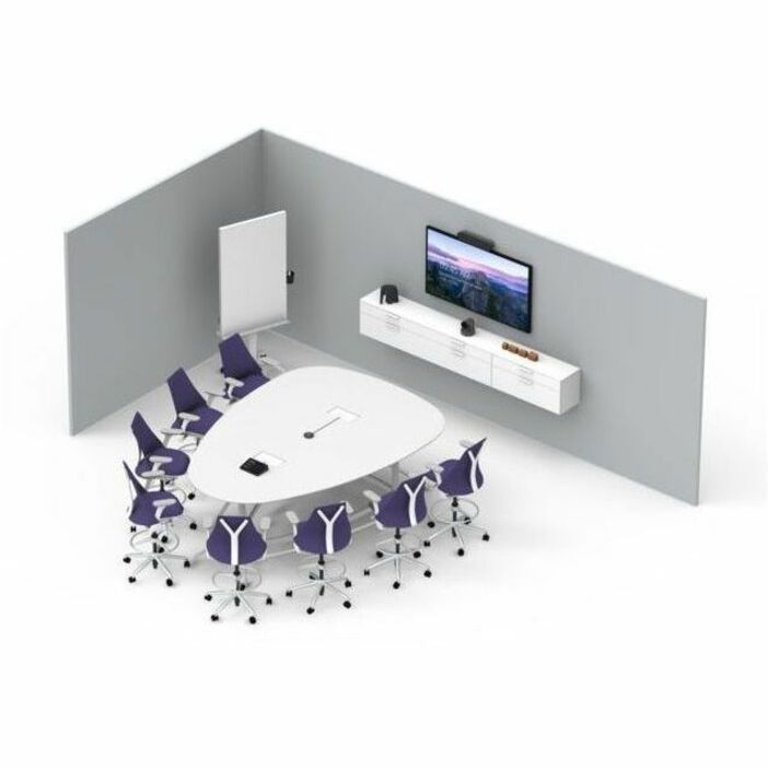 Logitech Medium Microsoft Teams Rooms on Windows Kit with Tap, Rally System, and Lenovo ThinkSmart Core Gen 2