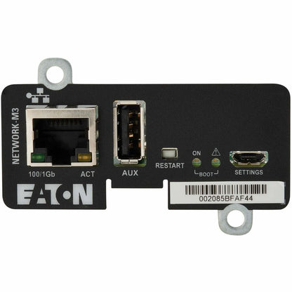 Eaton Corporation Cybersecure Gigabit NETWORK-M3 Ethernet Card for UPS and PDU