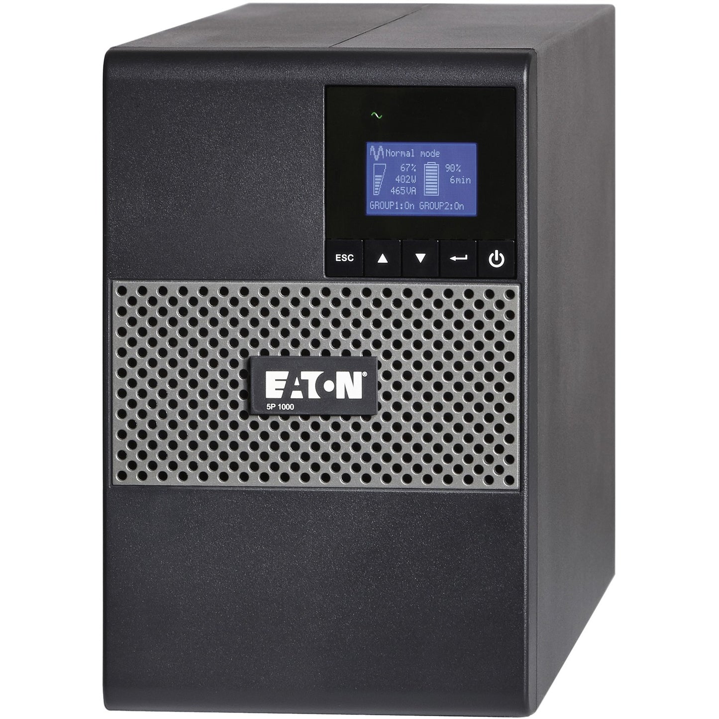 Eaton 5P 1000VA 770W Line-Interactive UPS Tower with Network Management and 8 Outlets
