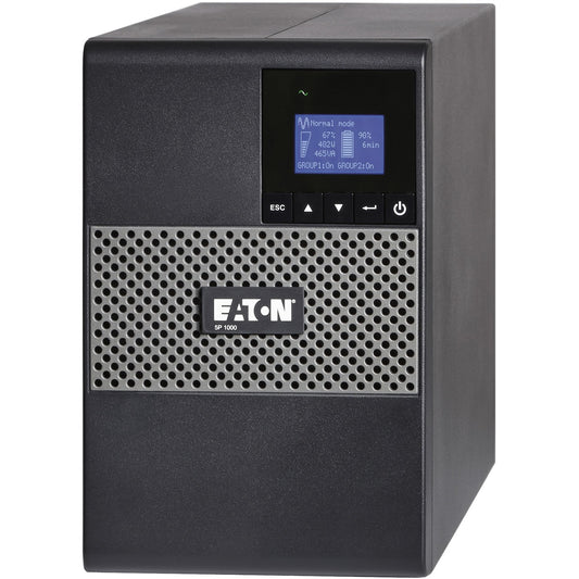 Eaton 5P 1000VA 770W Line-Interactive UPS Tower with Network Management and 8 Outlets