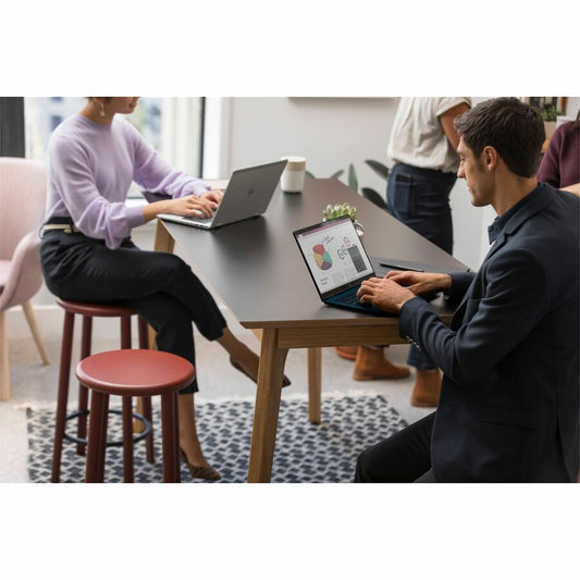 HP EliteBook X G1a 14" Notebook Next Gen AI PC - 2.8K - 2880 x 1800 - (AMD Ryzen AI 7 PRO 360 Octa-core (8 Core) 2 GHz) - 16 GB Total RAM - 16 GB On-board Memory - 512 GB SSD - Glacier Silver - Smart Buy