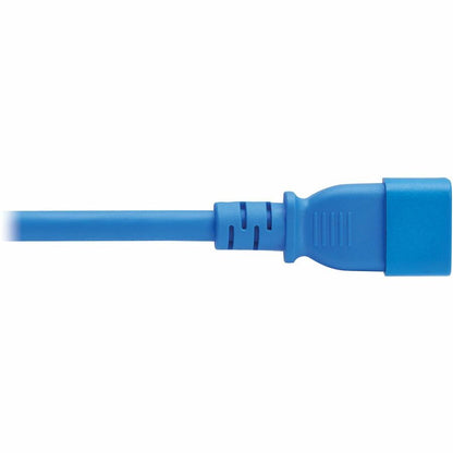 Eaton Tripp Lite Series Power Cord P037-005-ABL – Heavy-Duty 15A C14 to C21 Power Cable, 5 ft., Blue