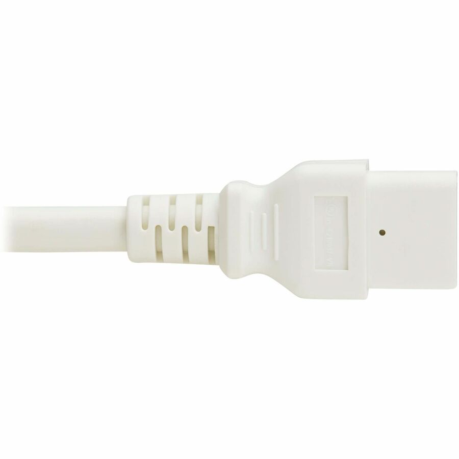 Eaton Tripp Lite Series Power Cord P035-004-AWH – Heavy-Duty C20 to C21 20A 250V White Power Cable