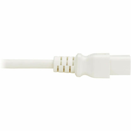 Eaton Corporation P037-2P5-AWH Power Cord, C14 to C21 - Heavy-Duty 15A, 250V, 14 AWG, 2.5 ft White for Network Equipment