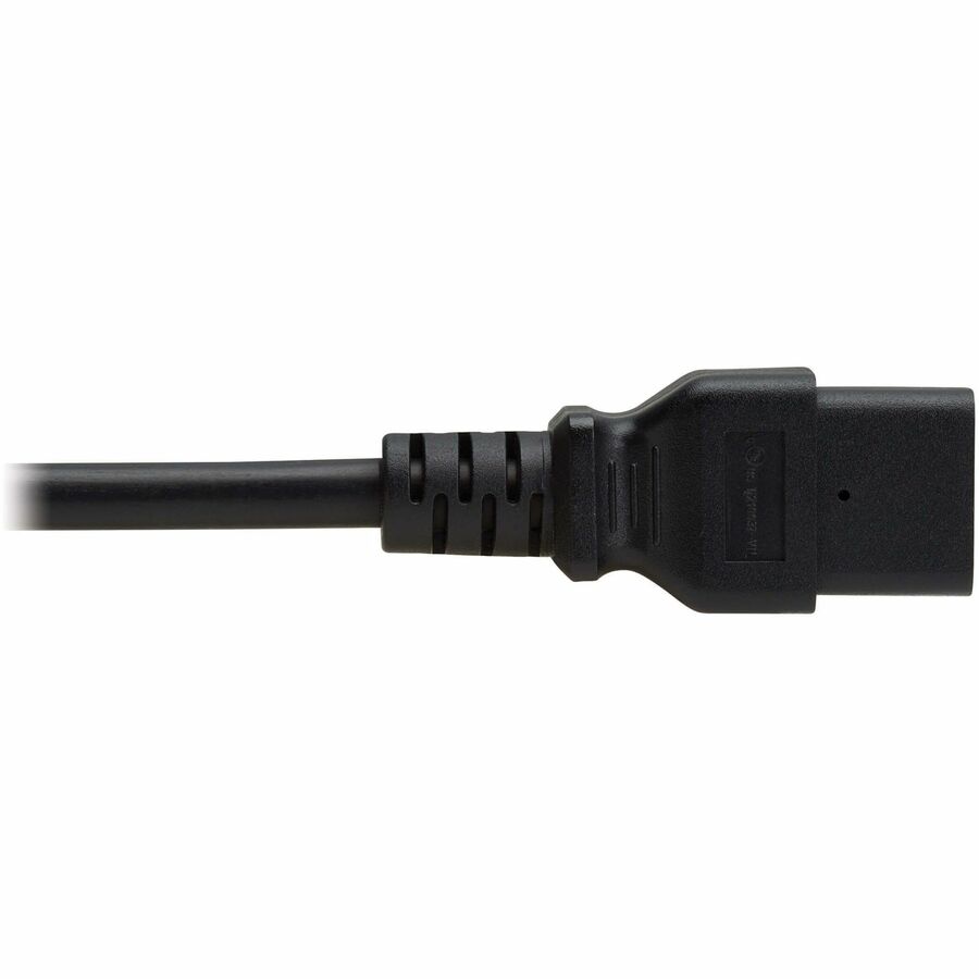 Eaton Tripp Lite Series Power Cord P037-003 — Heavy-Duty 15A C14 to C21 Power Cable for High-Power Network Devices