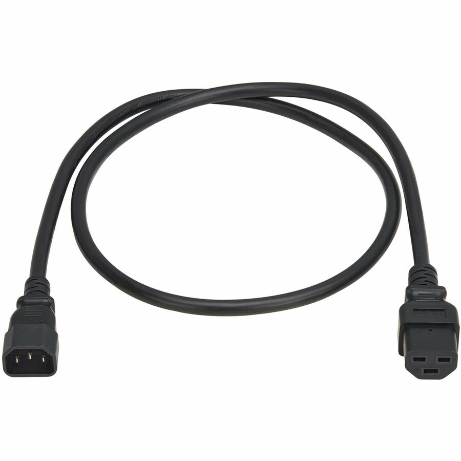 Eaton Tripp Lite Series Power Cord P037-003 — Heavy-Duty 15A C14 to C21 Power Cable for High-Power Network Devices