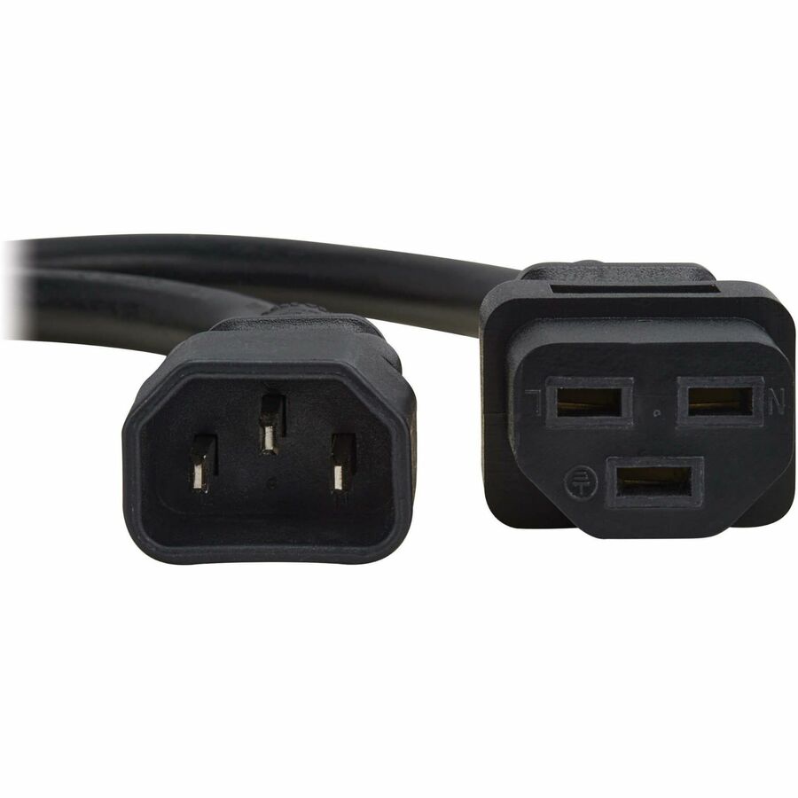 Eaton Tripp Lite Series Power Cord P037-003 — Heavy-Duty 15A C14 to C21 Power Cable for High-Power Network Devices