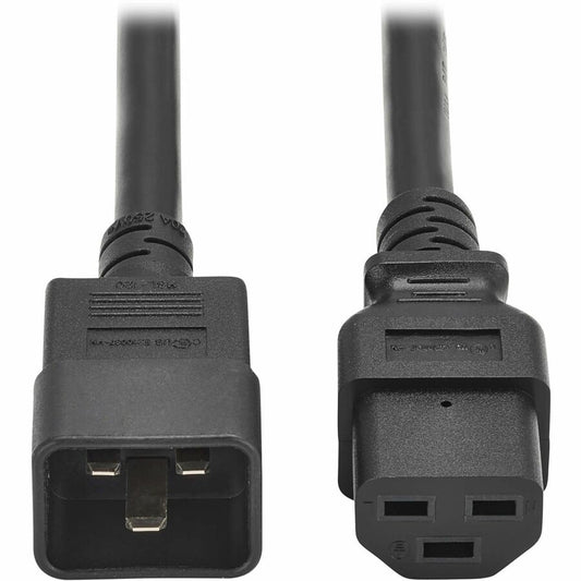 Eaton Tripp Lite Series Power Cord P035-005 – Heavy-Duty 20A C20 to C21 Power Cable for High-Power Network Devices