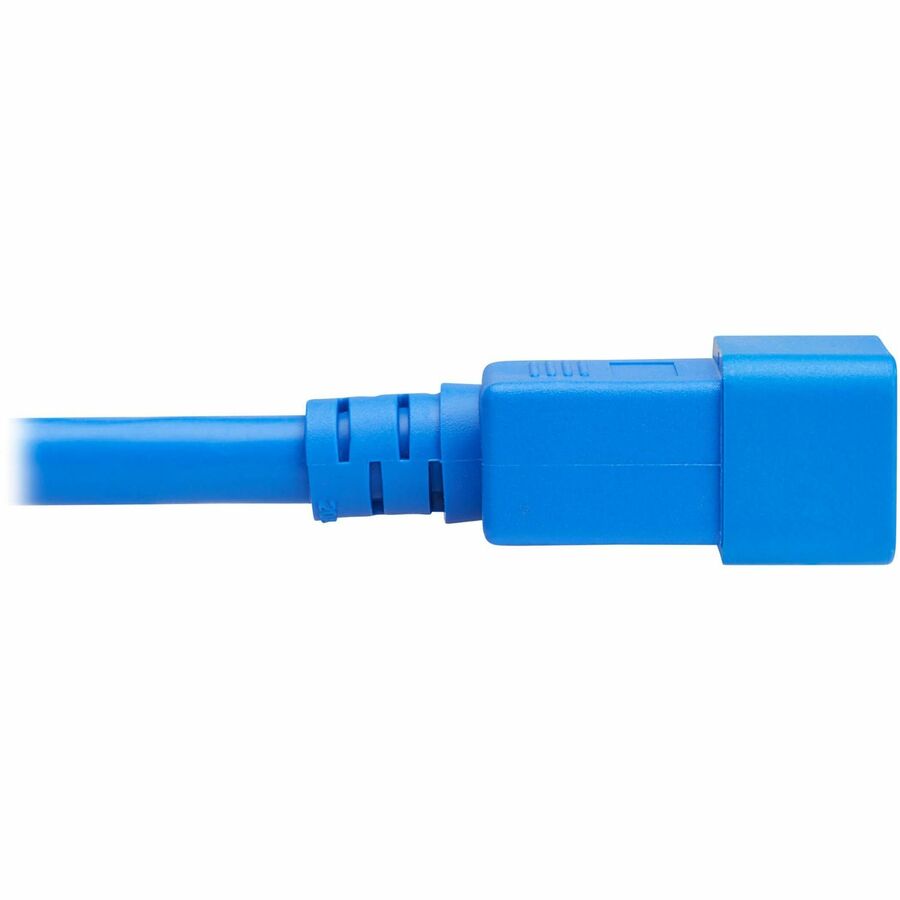 Eaton Tripp Lite Series Power Cord P035-004-ABL – Heavy-Duty 20A C20 to C21 Network Device Power Cable, 4 ft. Blue