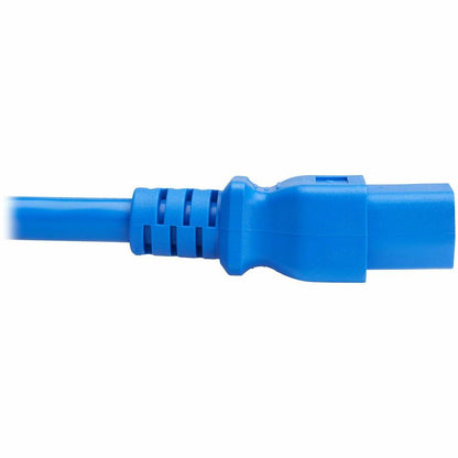 Eaton Tripp Lite Series Power Cord P035-004-ABL – Heavy-Duty 20A C20 to C21 Network Device Power Cable, 4 ft. Blue