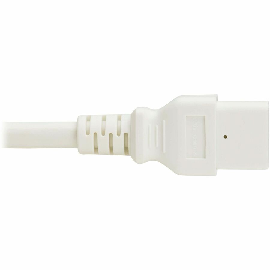 Eaton Tripp Lite Series Power Cord P035-002-AWH – Heavy-Duty 20A C20 to C21 Power Cable for Data Center and Network Equipment