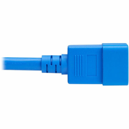 Eaton Tripp Lite P035-006-ABL Heavy-Duty Power Cord, C20 to C21, 6 ft., 20A, 250V, Blue