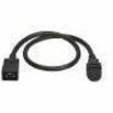 Eaton Tripp Lite Series Power Cord P035-2P5 - Heavy-Duty 20A C20 to C21 Power Cable for Network Equipment