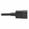 Eaton Tripp Lite Series Power Cord P035-2P5 - Heavy-Duty 20A C20 to C21 Power Cable for Network Equipment