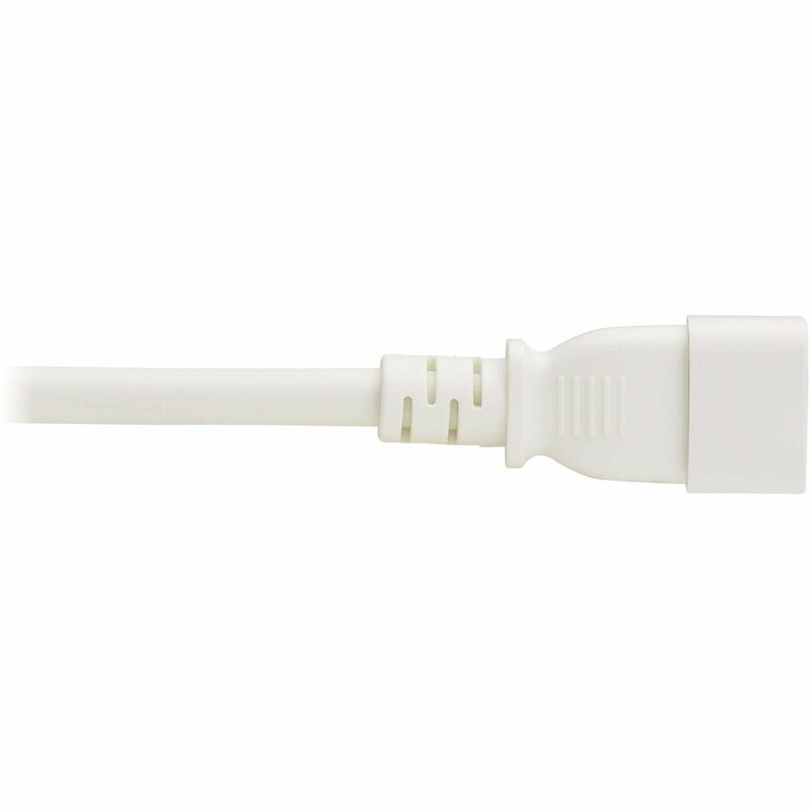 Eaton Tripp Lite Series Heavy-Duty Power Cord C14 to C21, 15A, 250V, 5 ft, White