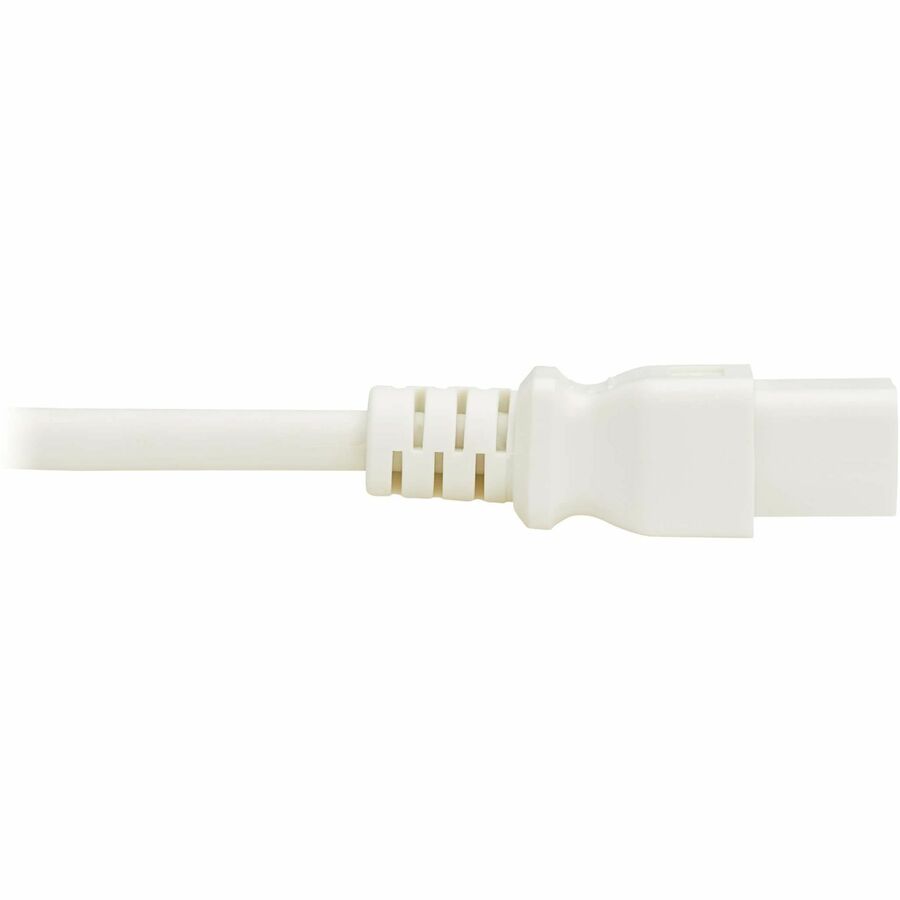 Eaton Tripp Lite Series Heavy-Duty Power Cord C14 to C21, 15A, 250V, 5 ft, White