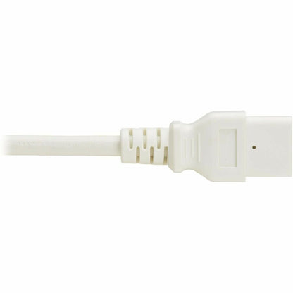 Eaton Tripp Lite Series Power Cord P037-004-AWH - Heavy-Duty 15A C14 to C21 White Power Cable for Network Devices
