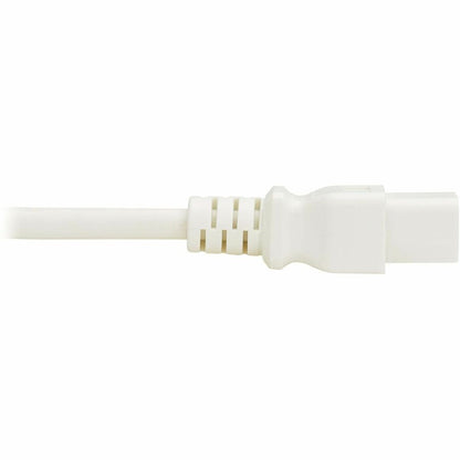 Eaton Tripp Lite Series Power Cord P037-004-AWH - Heavy-Duty 15A C14 to C21 White Power Cable for Network Devices