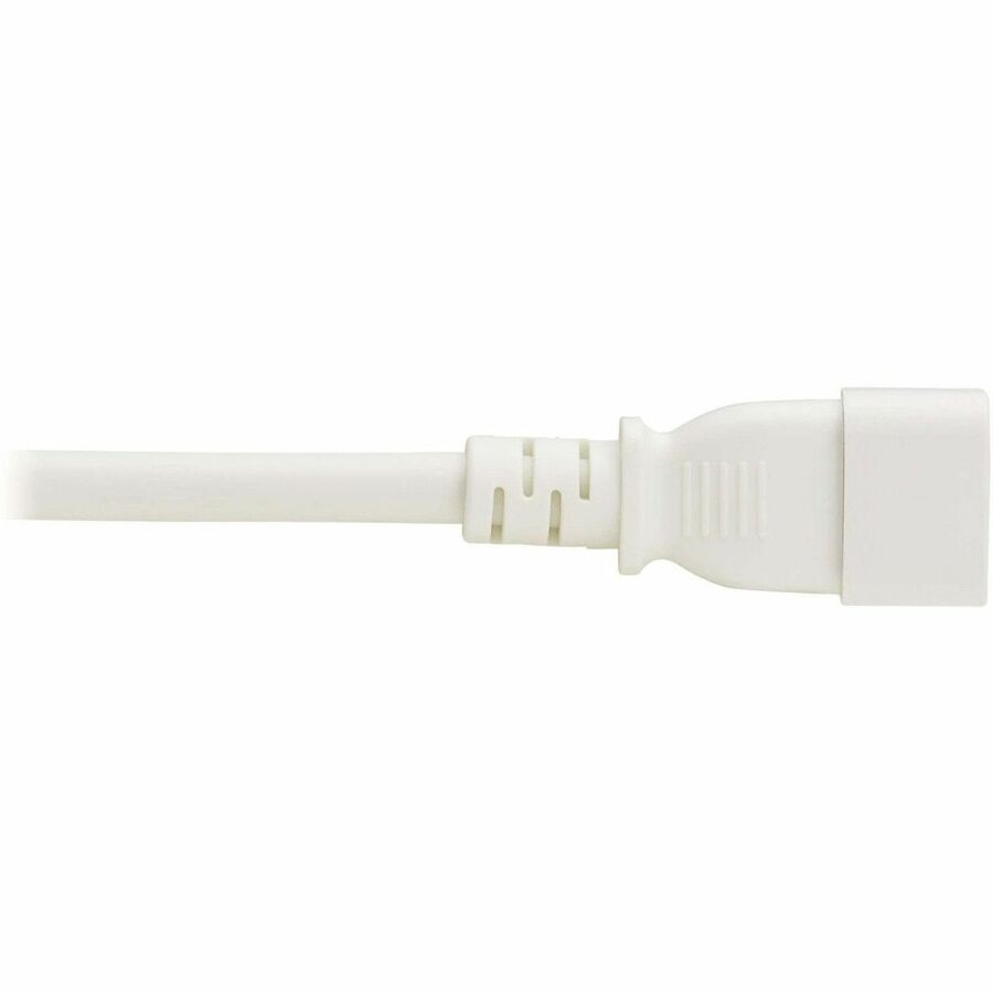 Eaton Tripp Lite P037-002-AWH Heavy-Duty Power Cord, C14 to C21 - 15A, 250V, 14 AWG, 2 ft, White for Network Equipment