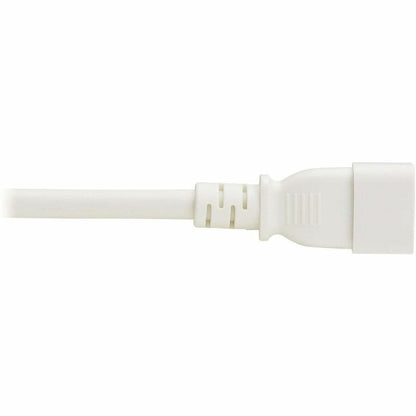Eaton Tripp Lite P037-002-AWH Heavy-Duty Power Cord, C14 to C21 - 15A, 250V, 14 AWG, 2 ft, White for Network Equipment