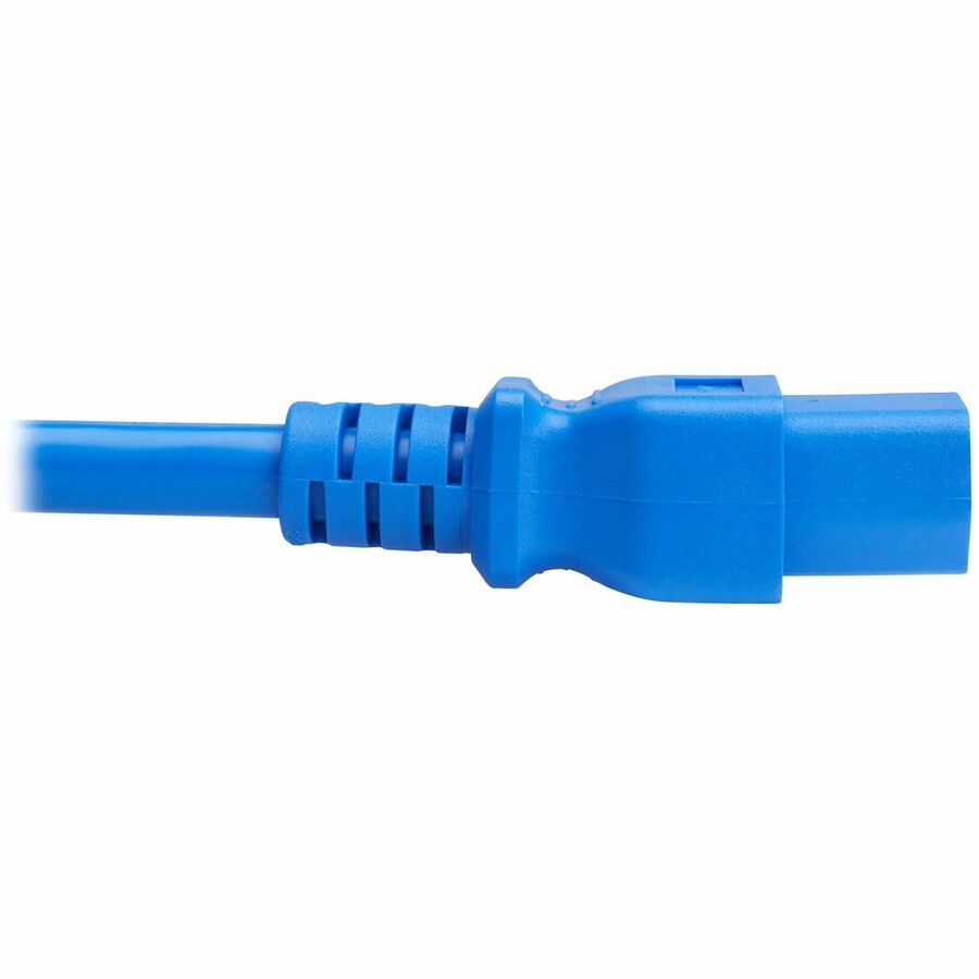 Eaton Tripp Lite Series Power Cord P035-002-ABL — Heavy-Duty 20A C20 to C21 Power Cable for High-Temperature Data Center Equipment