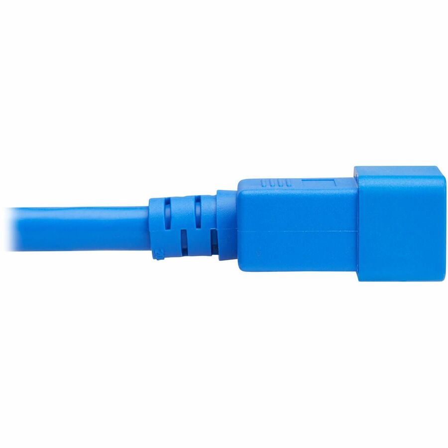 Eaton Tripp Lite Series Power Cord P035-002-ABL — Heavy-Duty 20A C20 to C21 Power Cable for High-Temperature Data Center Equipment