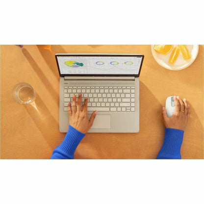 Logitech M196 Wireless Bluetooth Mouse - Compact, Ambidextrous Design with Recycled Plastic
