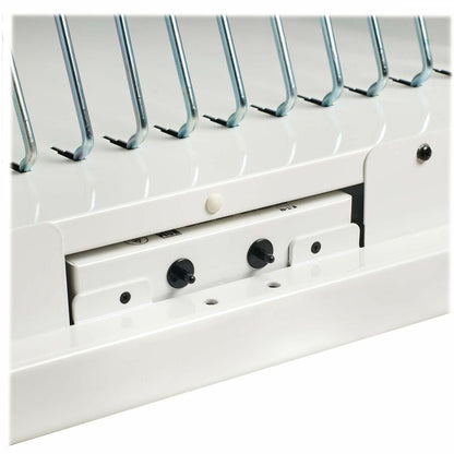 Eaton Tripp Lite Series Safe-IT 36-Device UV Mobile Charging Cart for Laptops and Chromebooks - 120V, NEMA 5-15P, 10 ft. Cord, Antimicrobial, Wood-Grain Top, White