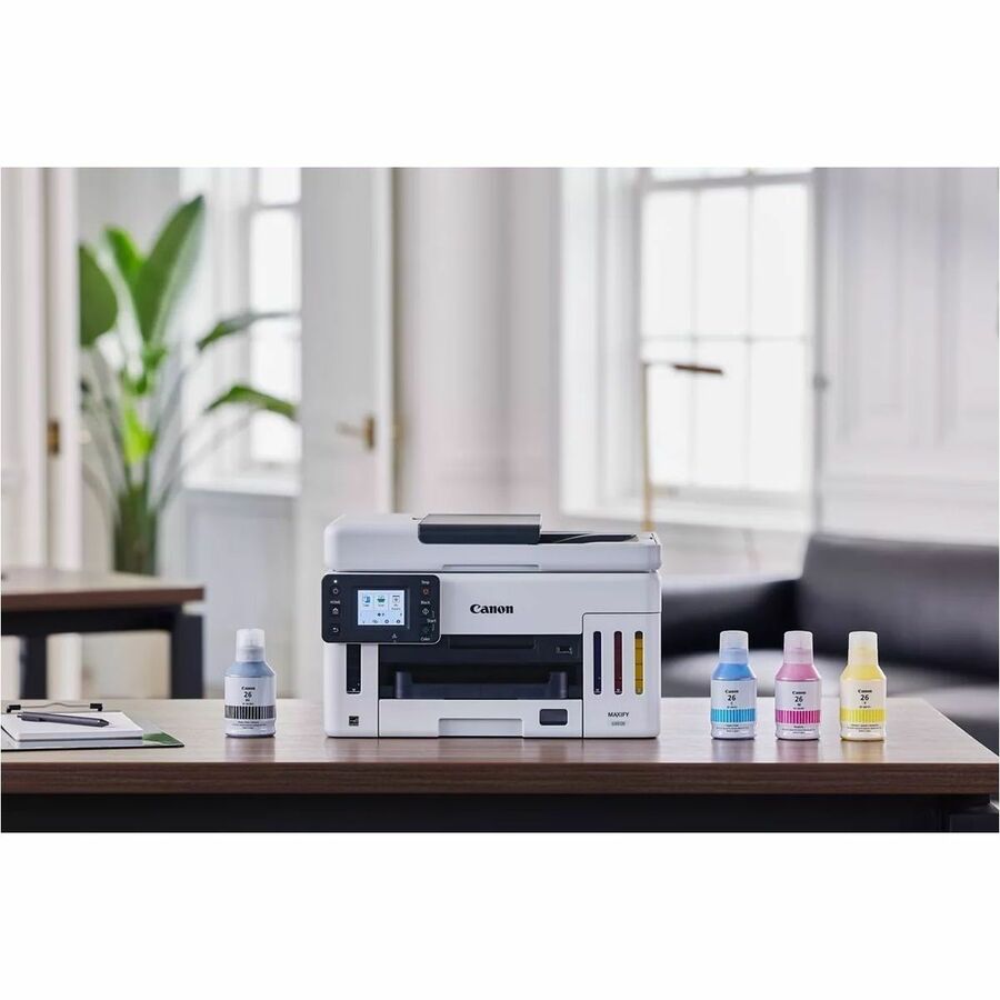 Canon GX6120 MegaTank Inkjet Multifunction Printer with Wireless Connectivity and 6,000-Page Black & White Yield