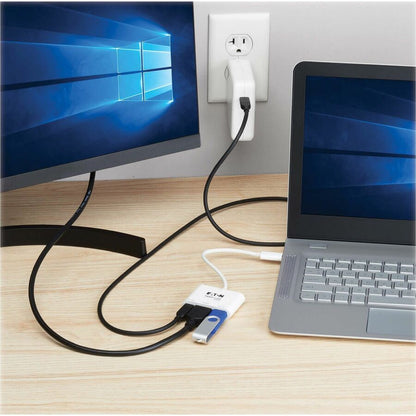 Eaton Tripp Lite Series USB-C Multiport Adapter with 4K HDMI, USB-A & USB-C Ports - Model U444-06N-H4U-C3
