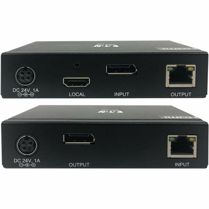 Eaton Tripp Lite Series DisplayPort over Cat6 Extender Kit, 4K @ 60Hz, 70 Meters, Power over Cable, TAA Compliant