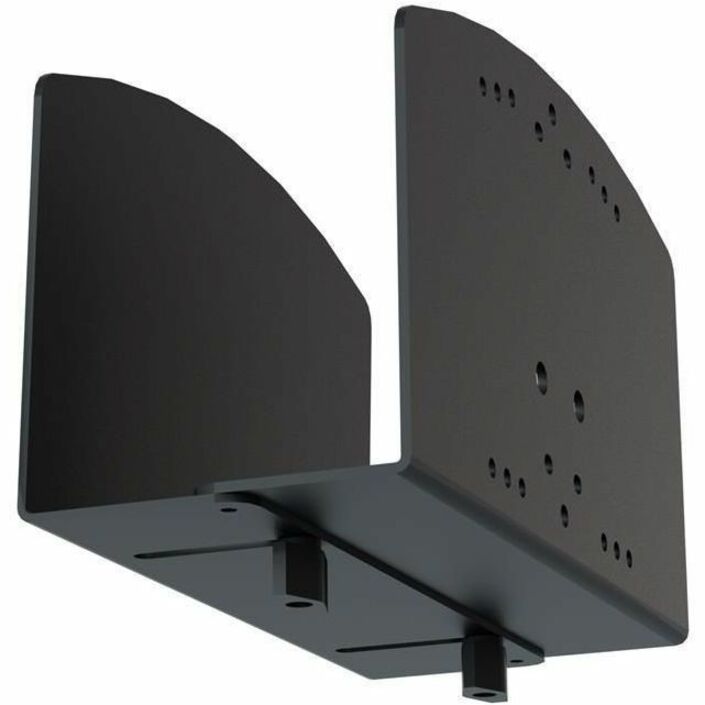 Ergotron Small PC Mount with Wall Track (Black) – Vertical Wall Mount for CPU