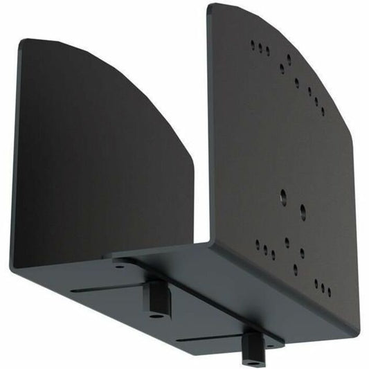 Ergotron Small PC Mount with Wall Track (Black) – Vertical Wall Mount for CPU