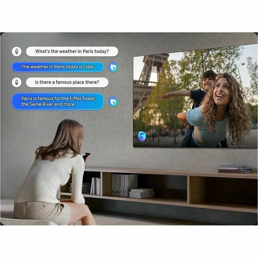 Samsung S85F QN83S85FAE 82.5-Inch 4K UHD Smart OLED TV with AI Processor and Smart Features