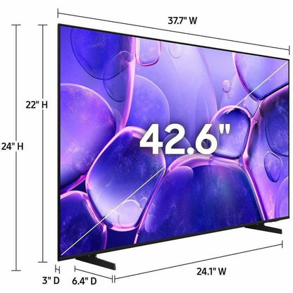 Samsung Crystal UN43U8000FF 43-Inch 4K UHD Smart LED-LCD TV with HDR and Wireless Connectivity