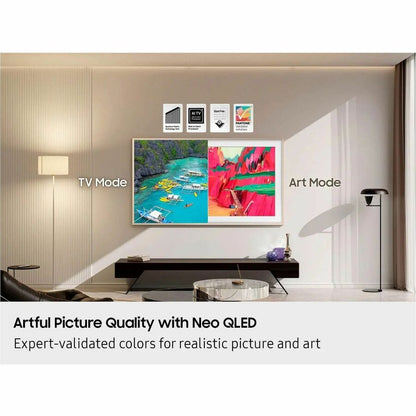 Samsung The Frame QN85LS03FWF 85-Inch 4K UHD Smart LED-LCD TV with Neo QLED and HDR