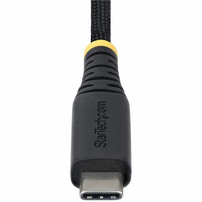 StarTech.com 3ft USB-C Charging Cable with 240W Power Delivery - Braided Nylon & Silicone Jacket