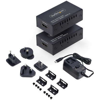 StarTech.com HDMI Extender Over CAT5e/CAT6 - 4K 60Hz Video & Audio Transmission up to 200 ft