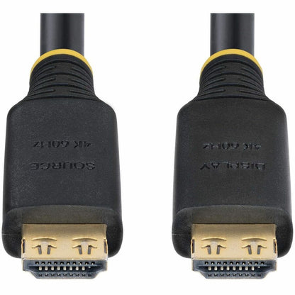 StarTech.com 35ft Active High Speed HDMI Cable with Gripping Connectors for 4K UHD and 144Hz Displays