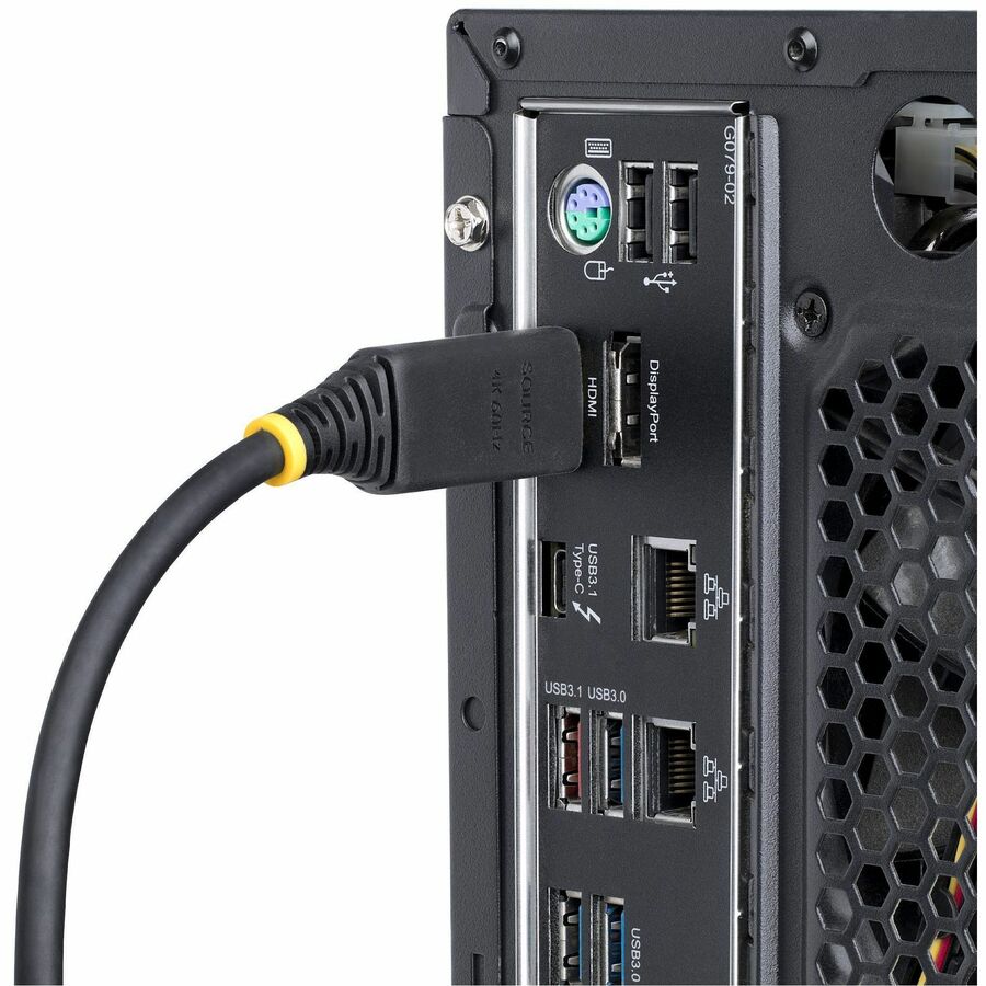 StarTech.com 35ft Active High Speed HDMI Cable with Gripping Connectors for 4K UHD and 144Hz Displays