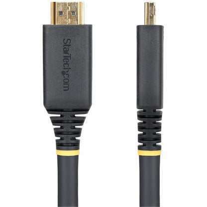 StarTech.com 35ft Active High Speed HDMI Cable with Gripping Connectors for 4K UHD and 144Hz Displays