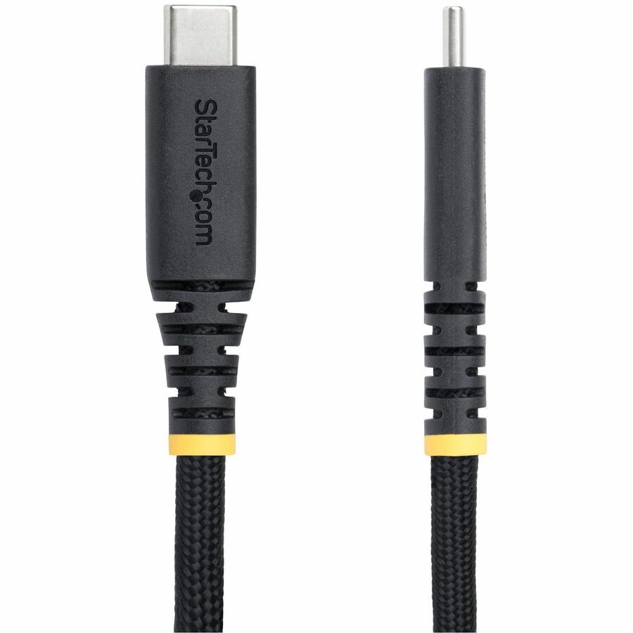 StarTech.com 10ft Braided USB-C Charging Cable with 240W Power Delivery, EPR Support, and USB-IF Certification