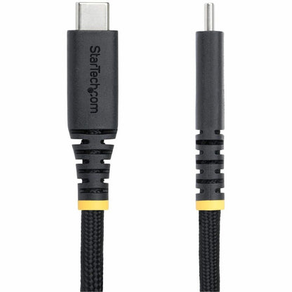 StarTech.com 10ft Braided USB-C Charging Cable with 240W Power Delivery, EPR Support, and USB-IF Certification