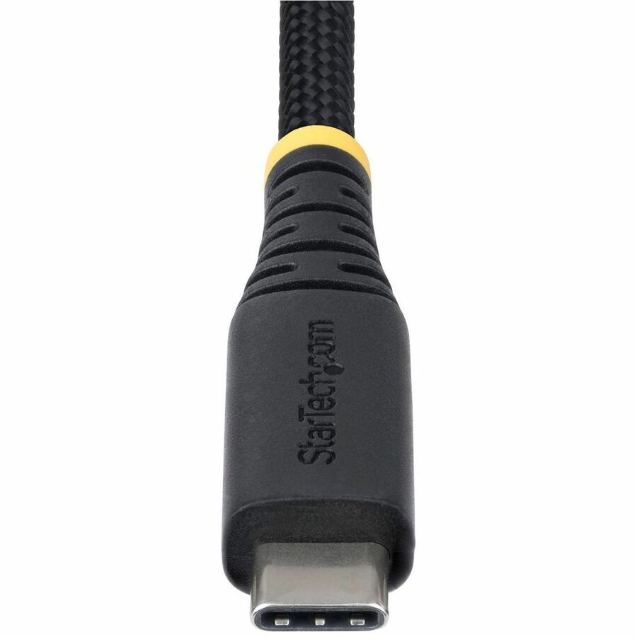 StarTech.com 10ft Braided USB-C Charging Cable with 240W Power Delivery, EPR Support, and USB-IF Certification